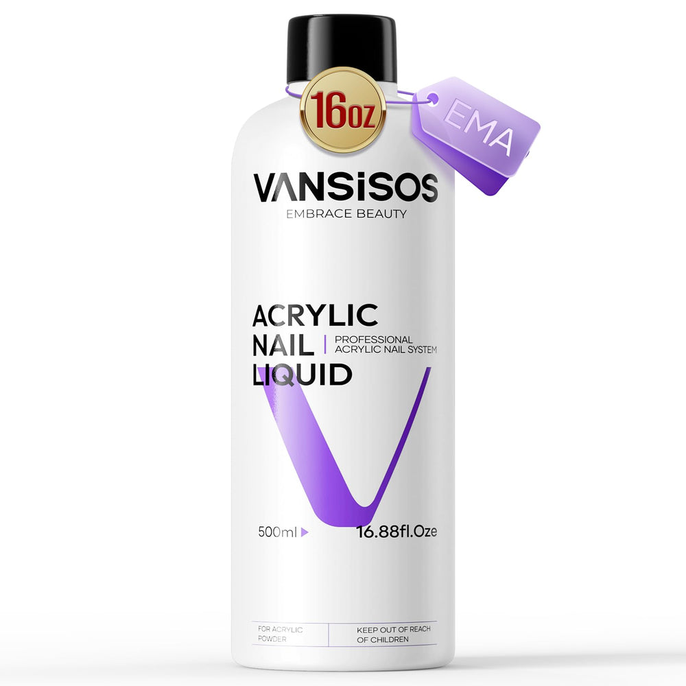 VANSISOS monomère acrylique 500 ml pour une application fluide et contrôlée.