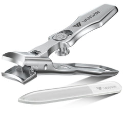 Ciseaux VANWIN avec ouverture large pour ongles épais et faciles à couper.