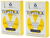 Vapon Topstick, tranches adhésif double-face clair pour fixation discrète et durable.