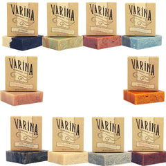 Varina Savon Hommes Variété Barre: nettoyage doux pour la peau après le sport.