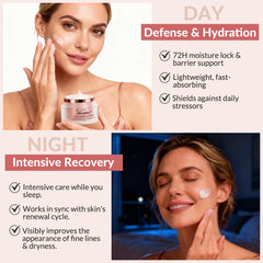 Varisea Crème Visage application soir, pénètre rapidement sans fini gras.