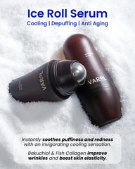 VAROL Ice Roll Serum contour menton — sculpte le visage avec une sensation fraîche.