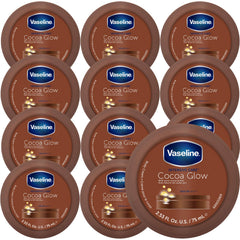Vaseline Cocoa Glow crème‑corps 12-pack, hydratation en profondeur et douceur