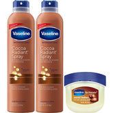 Vaseline Cocoa Radiant Spray Flacon pour hydratation légère et peau douce