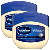 Vaseline Gelée de Pétrole, pack 2×370 ml, hydratation quotidienne.