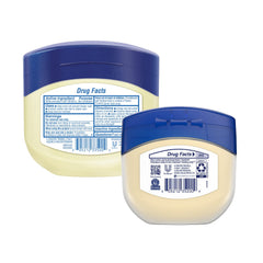 Vaseline Original Jelly, petit pot 7 oz mis en valeur, hydratation pratique en déplacement.