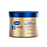 Vaseline Radiant X creme corps emballage elegant pour soin quotidien