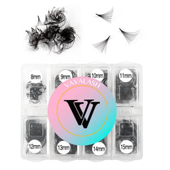 VAVALASH 600 premade loose fans box for volume lash extensions.