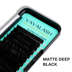 VAVALASH finition matte noire profonde pour un look densifié.