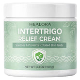 Vbolre Healora Crème Intertrigo, tube visible, barrière contre frottement et humidité.