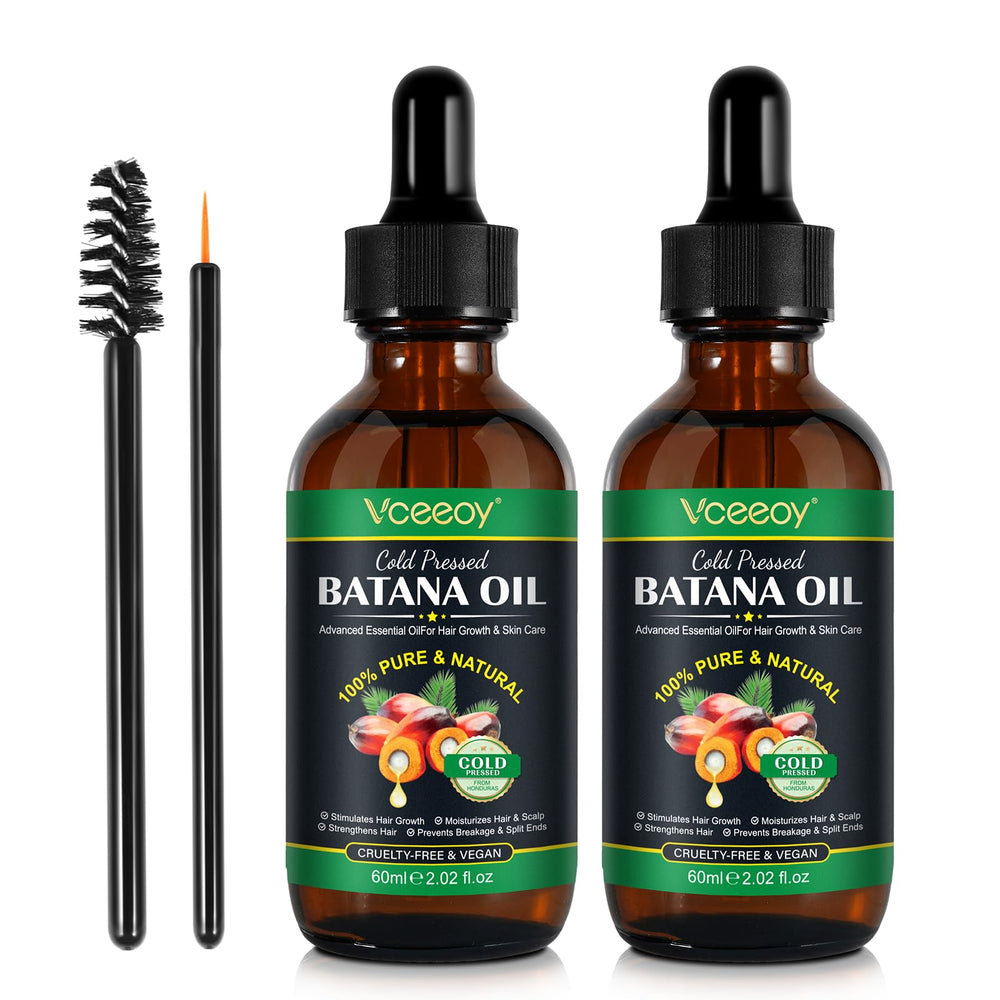 Vceeoy Batana Oil, bouteille pour cheveux, favorise croissance et nutrition naturelle