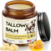 Veakoo flacon graisse de boeuf pour le visage, hydratation naturelle