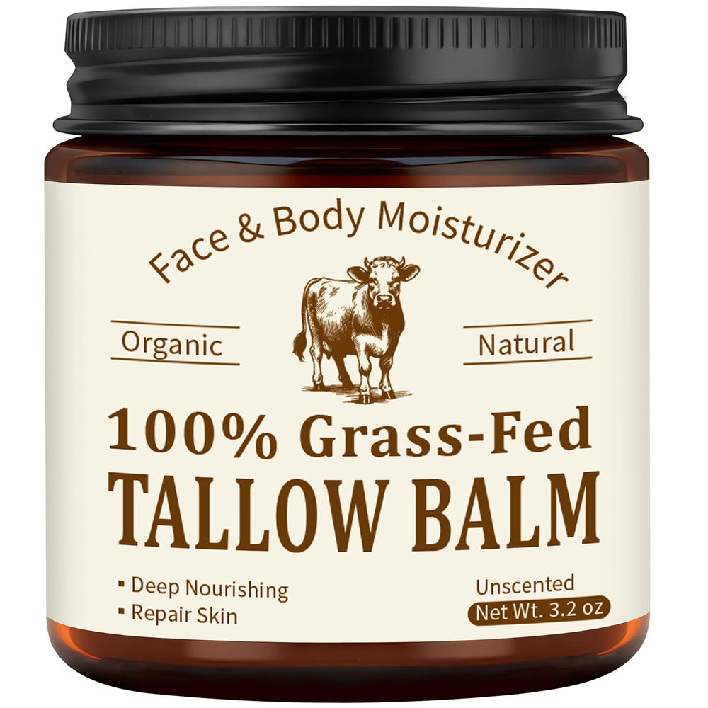 Veakoo graisse-boeuf-visage-naturel : hydratation douce pour le visage.