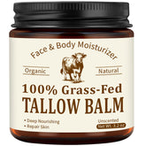 Veakoo graisse-boeuf-visage-naturel : hydratation douce pour le visage.