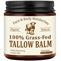Veakoo graisse-boeuf-visage-naturel : hydratation douce pour le visage.