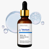 Vectium Sérum Bleu-Cuivre - Bouteille élégante et hydratation durable pour la peau