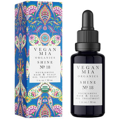 Huile Vegan Mia au romarin – bouteille 1 oz, stimulant croissance et brillance naturelles.