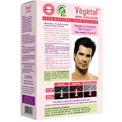 Végétal Couleur Bio Noire Douce, capuchon douche inclus, application propre et rapide.