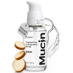 VEGREEN Serum Mucin – flacon avec igname sauvage, hydratation ciblée.
