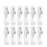 VEIDIA bouteilles mini-moussantes transparentes, parfaites pour le voyage et l'organisation.