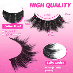 Cils Veleasha 5D volume luxe – effet volumineux sans lourdeur.