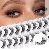 Cils faux russe Veleasha avec D-Curl pour un regard ouvert et durable.