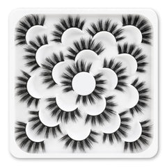 Cils Veleasha naturels et doux pour un regard subtil.