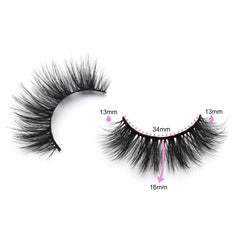 Veleasha coffret 10 paires cils, rangement pratique et prêt à l'emploi.