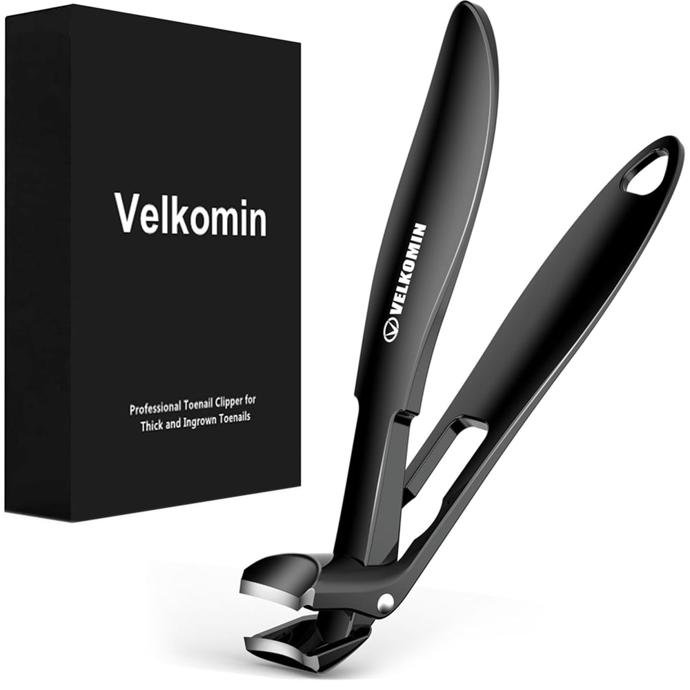 Velkomin coupe-ongles manche long, prise en main ergonomique pour seniors et coupes nettes