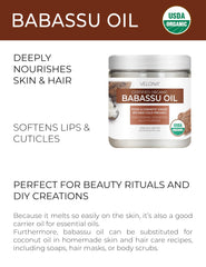 Étiquette USDA sur Velona Babassou, certification biologique et pure.