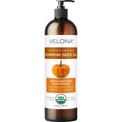 Velona huile de pépins de citrouille — bouteille pression à froid, pure et idéale en cuisine.