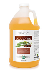 Velona huile de jojoba, bouteille-pour: hydratation naturelle pour la peau.