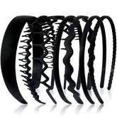 VELSCRUN bandeau-cheveux ensemble-7-modeles, confort et style pour cheveux ondulés.