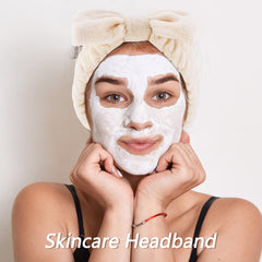 VELSCRUN bandeau-nettoyage-visage-rapide aide à garder les cheveux loin du visage.