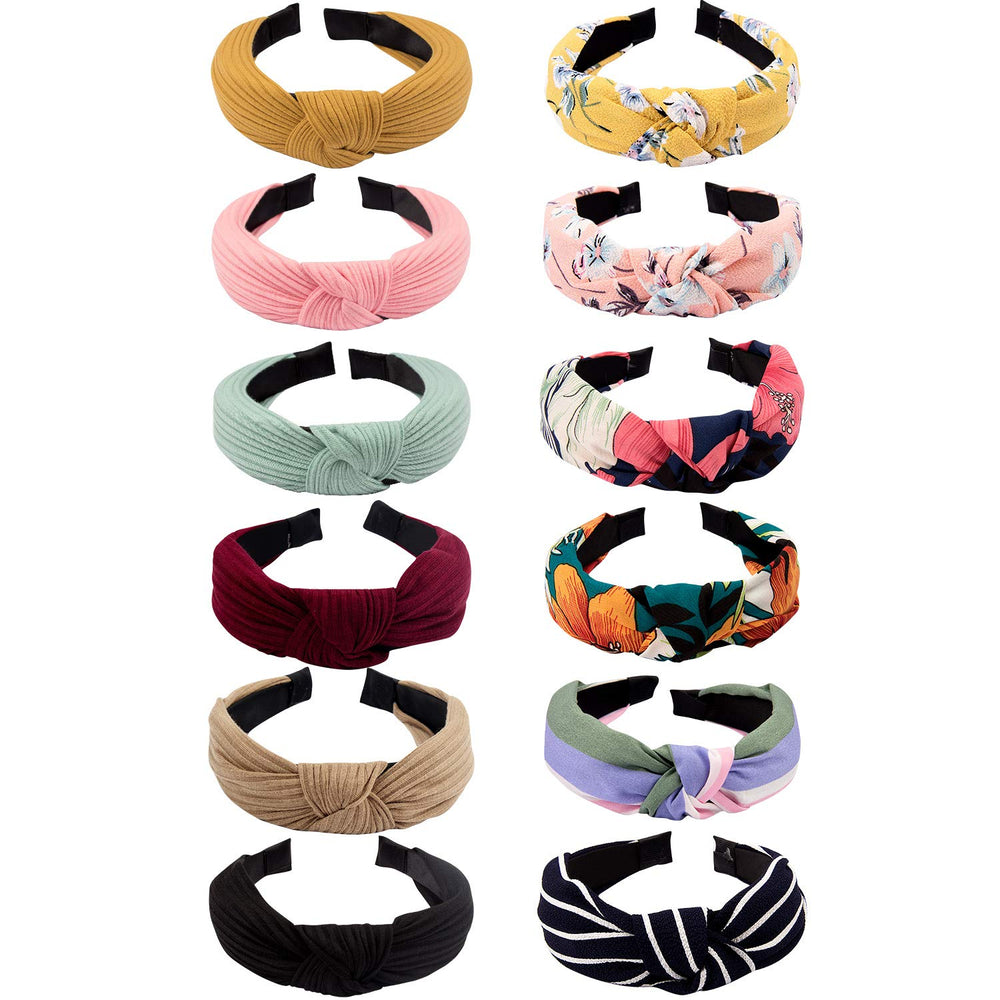 VELSCRUN bandeau noué fleuri, confort et style bohème au quotidien.