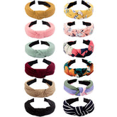 VELSCRUN bandeau noué fleuri, confort et style bohème au quotidien.