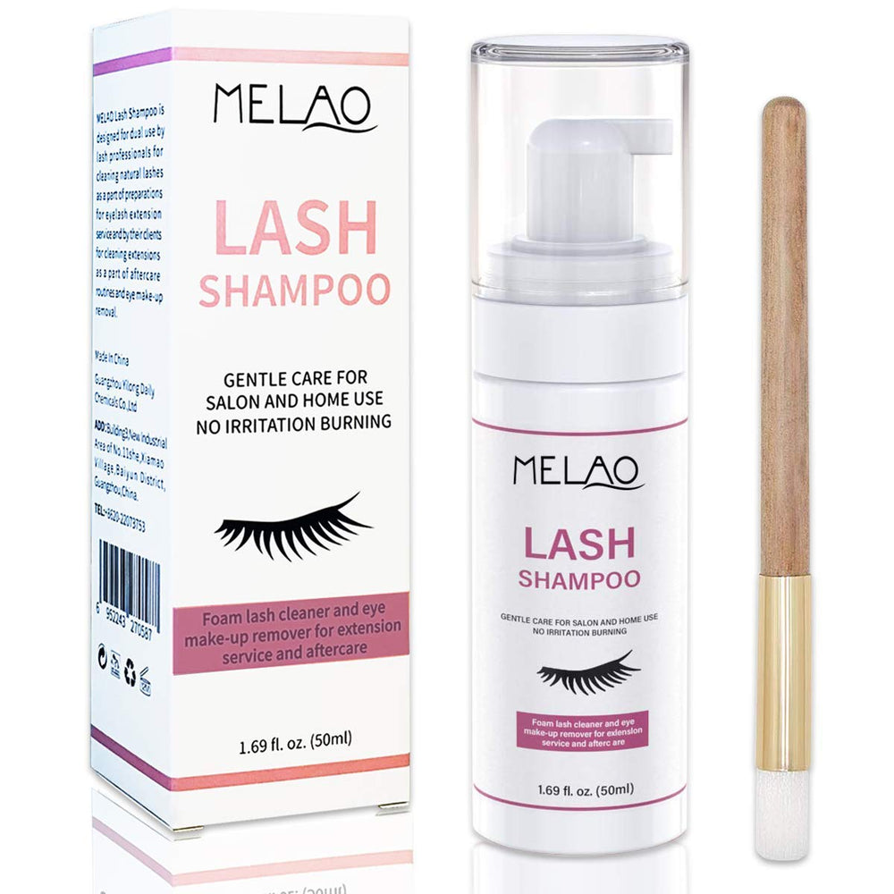 Vemofoper nettoyant cils extension mousse : nettoie les cils et les résidus de maquillage