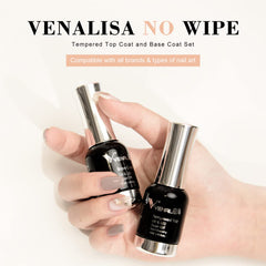 Base gel VENALISA adhésion ongles, démonstration d'adhérence améliorée