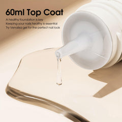 Application facile de VENALISA Gel Top Coat sur l’ongle