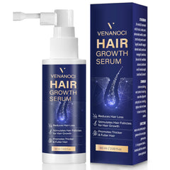 Venanoci Spray Croissance Cheveux au romarin, stimulation du cuir chevelu et densité possible.