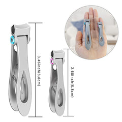 Venoteck coupe-ongles lame affûtée pour une coupe nette et précise.