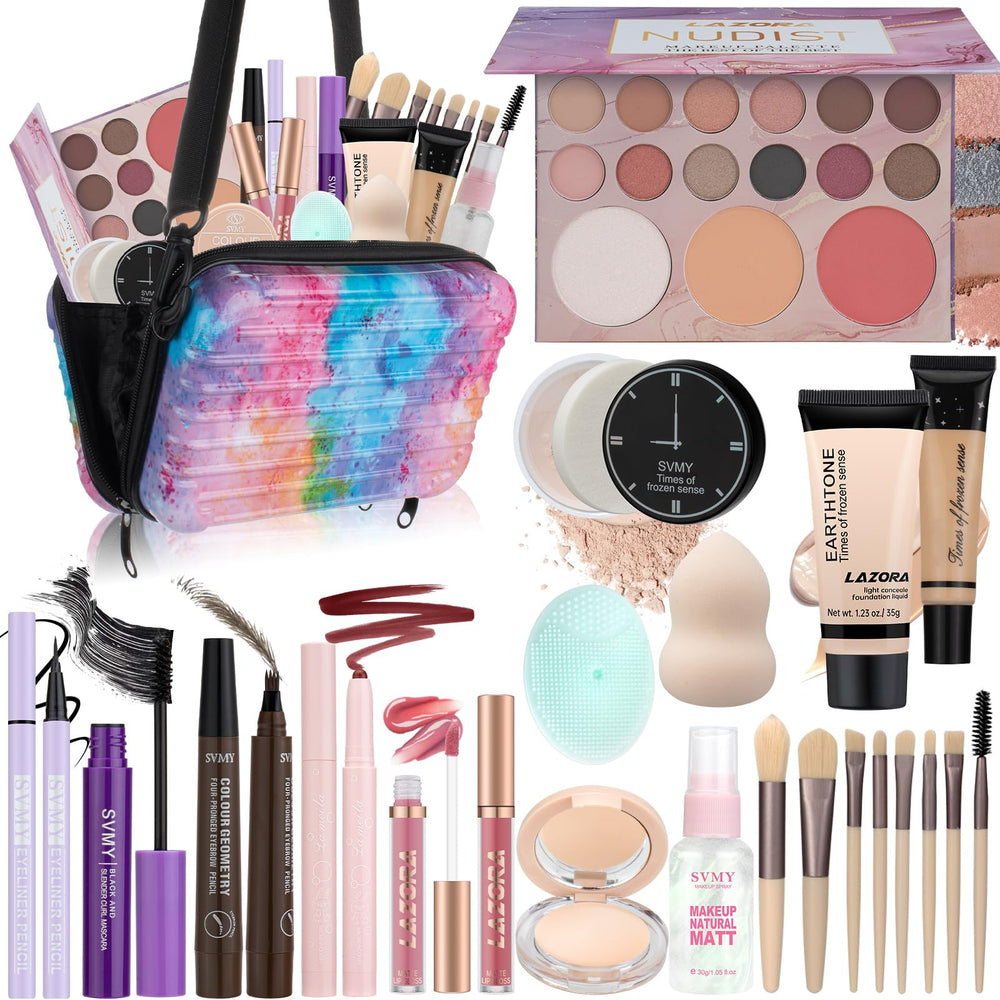 Coffret venshun avec palette d'ombres pour créer des looks variés.