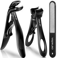 Vepkuso ciseaux ongles pieds larges: coupe precise des ongles epais en douceur.