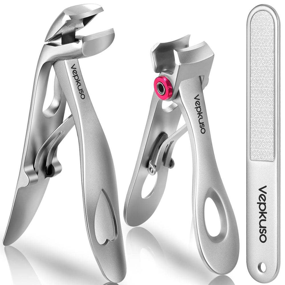 Vepkuso coupe-ongles pieds à larges mâchoires pour ongles épais.