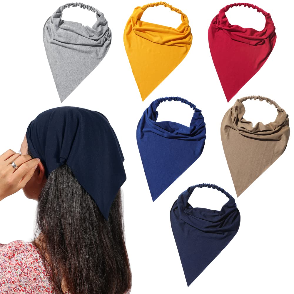 Bandana Vercret triangle boho, léger et polyvalent pour un look décontracté.