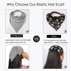 Bandeau cheveux triangle boho Vercret confort et style.