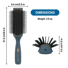Brosse VESS Pro-2000 en caoutchouc thermique offrant élasticité et chaleur maîtrisée