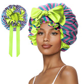 Vettres bonnet-soie-dormir protège les cheveux pendant le sommeil et préserve les coiffures.