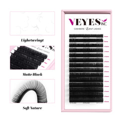 VEYES INC Cashmere Luxe Lashes: cils à finitions matte pour un regard naturel sophistiqué.