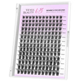 VEYESBEAUTY Bomb Cluster Cils pour un volume personnalisé et léger.